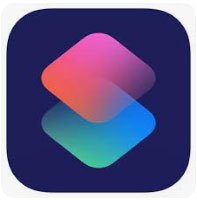 Shortcuts app icon in Apple Store